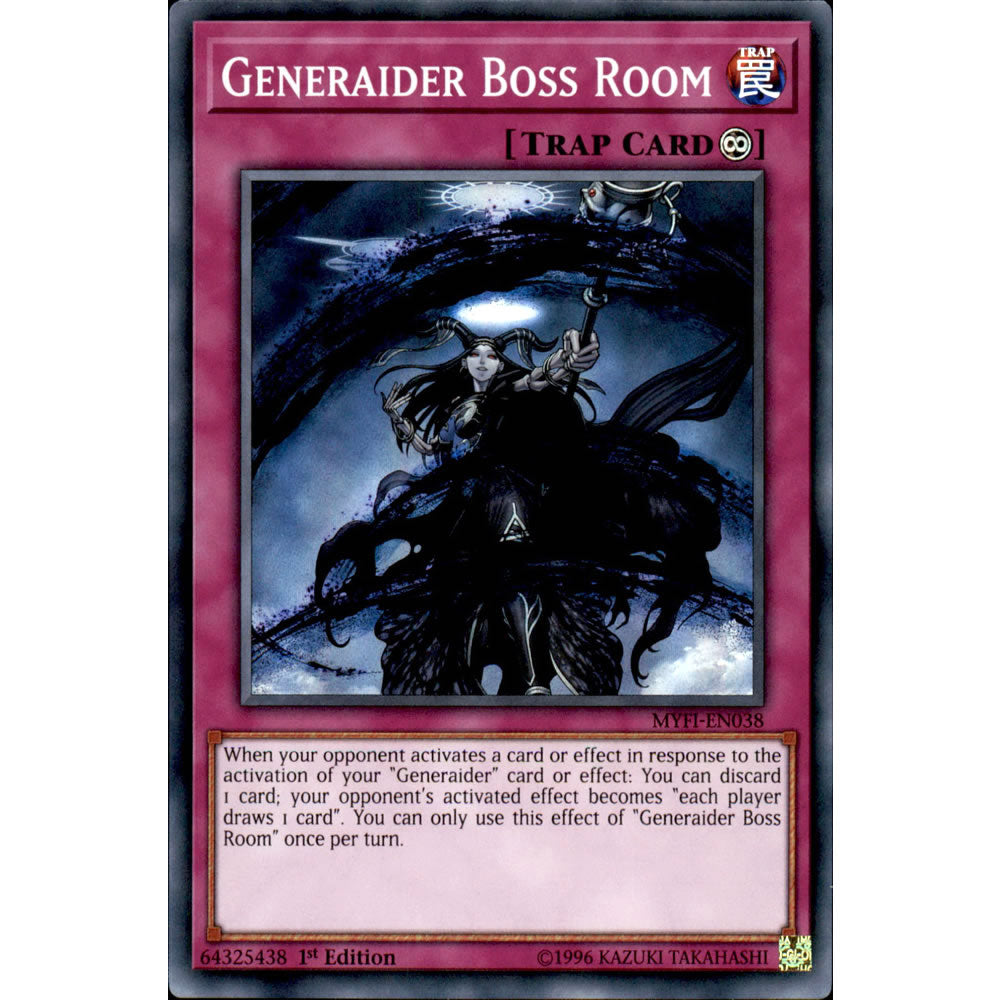 Generaider Boss Room MYFI-EN038 Yu-Gi-Oh! Card from the Mystic Fighters Set