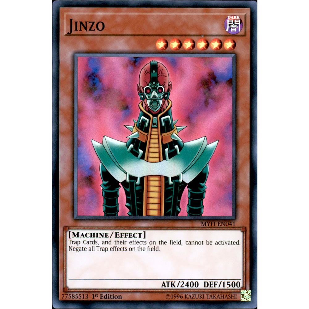 Jinzo MYFI-EN041 Yu-Gi-Oh! Card from the Mystic Fighters Set