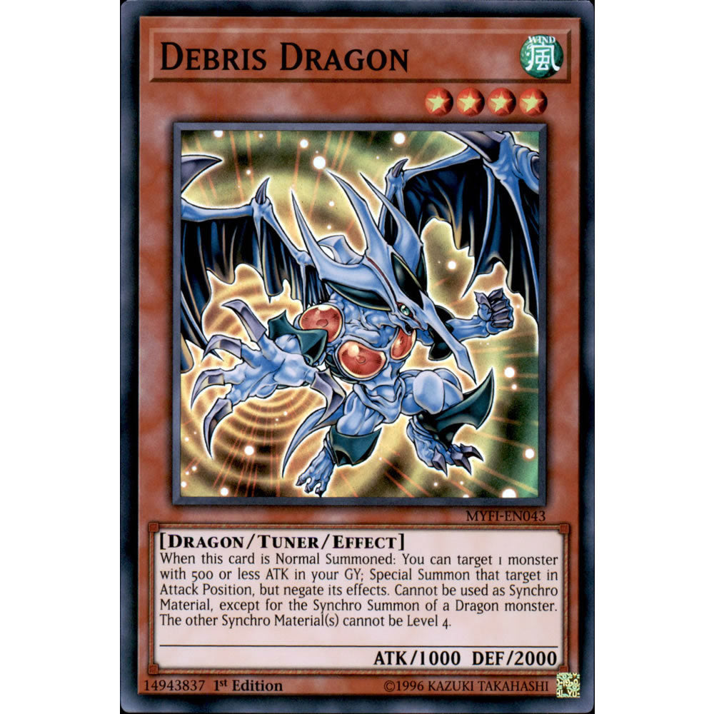 Debris Dragon MYFI-EN043 Yu-Gi-Oh! Card from the Mystic Fighters Set
