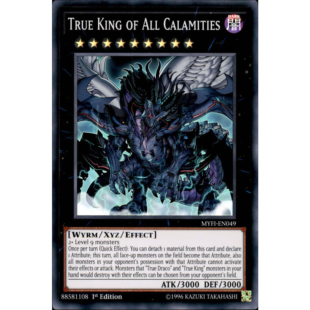 True King of All Calamities MYFI-EN049 Yu-Gi-Oh! Card from the Mystic Fighters Set