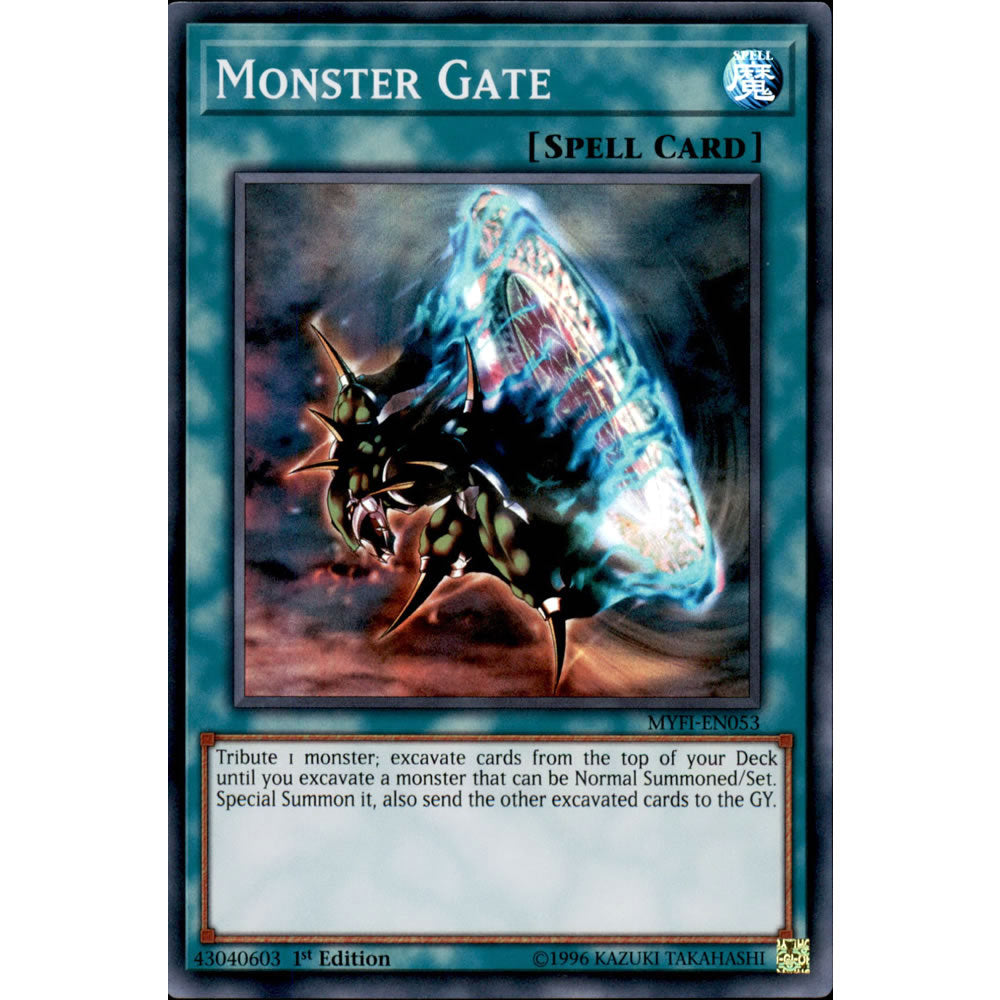 Monster Gate MYFI-EN053 Yu-Gi-Oh! Card from the Mystic Fighters Set
