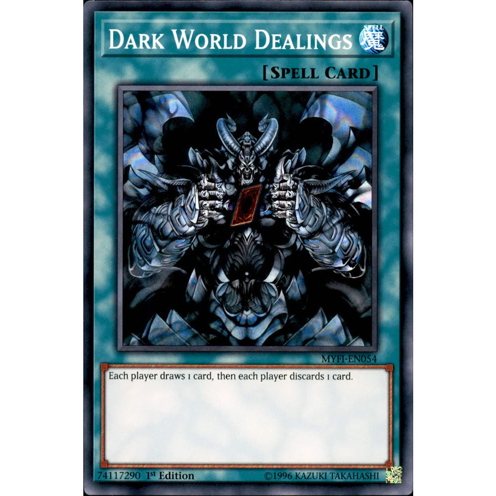 Dark World Dealings MYFI-EN054 Yu-Gi-Oh! Card from the Mystic Fighters Set