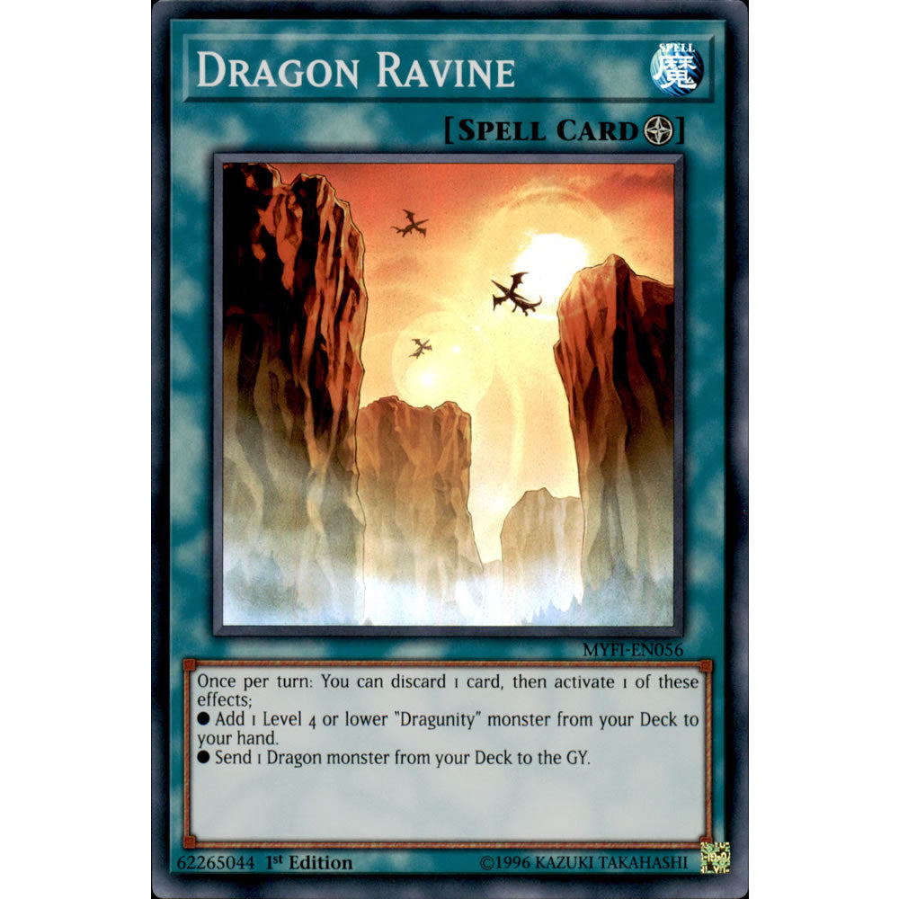 Dragon Ravine MYFI-EN056 Yu-Gi-Oh! Card from the Mystic Fighters Set