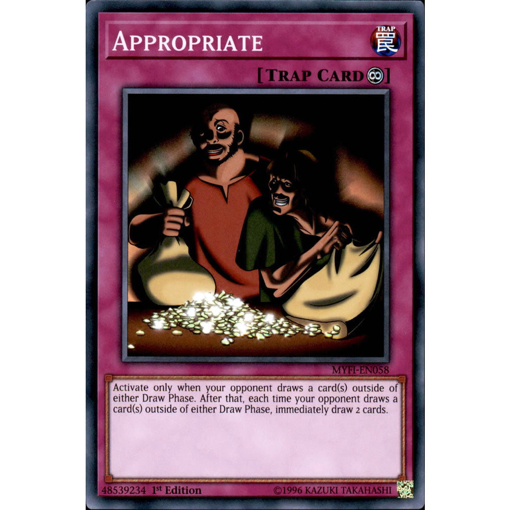 Appropriate MYFI-EN058 Yu-Gi-Oh! Card from the Mystic Fighters Set