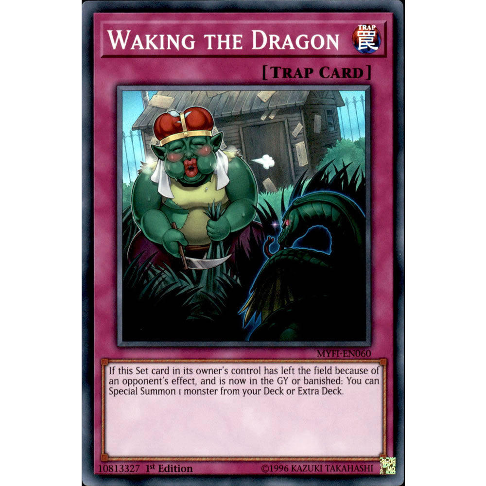 Waking the Dragon MYFI-EN060 Yu-Gi-Oh! Card from the Mystic Fighters Set
