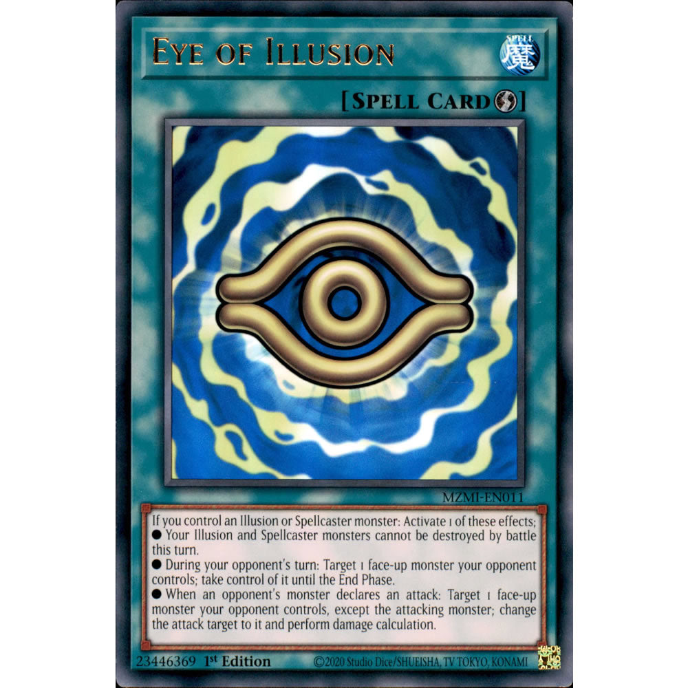 Eye of Illusion MZMI-EN011 Yu-Gi-Oh! Card from the Maze of Millennia Set