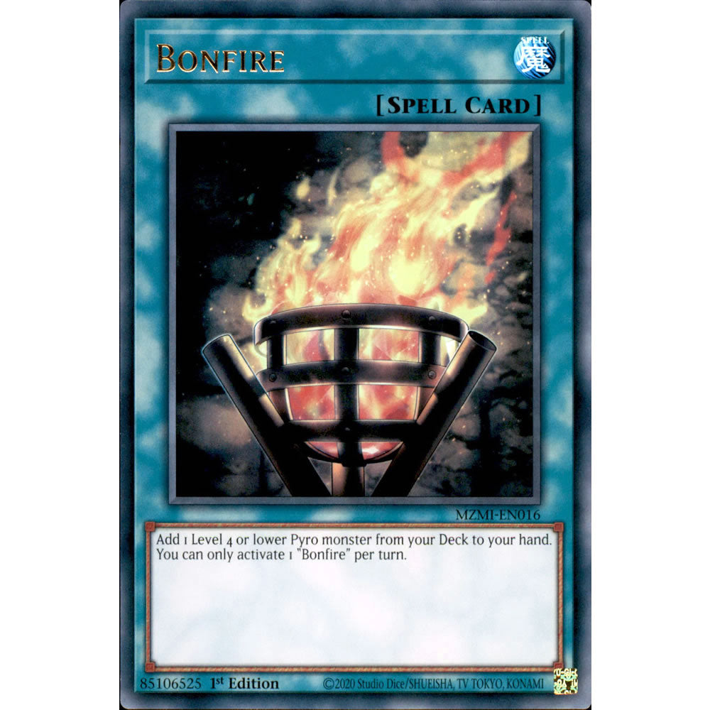 Bonfire MZMI-EN016 Yu-Gi-Oh! Card from the Maze of Millennia Set