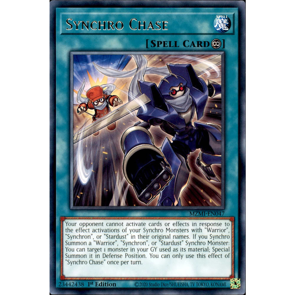 Synchro Chase MZMI-EN047 Yu-Gi-Oh! Card from the Maze of Millennia Set