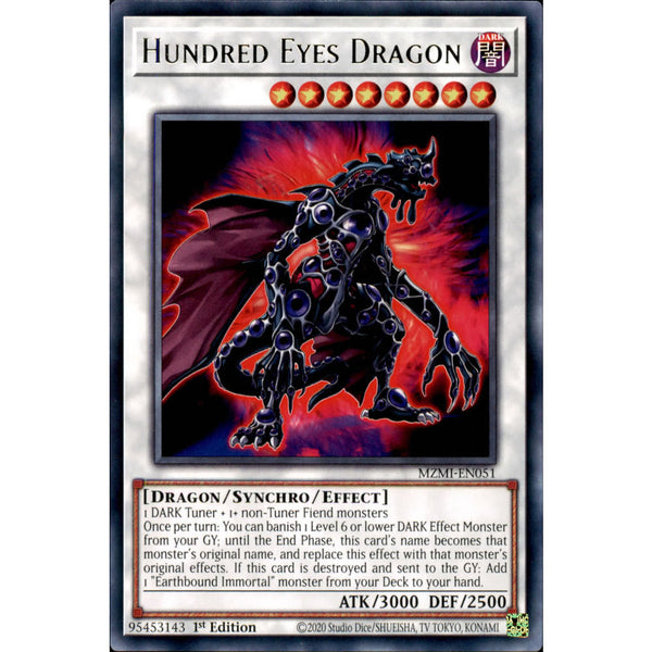 Yu-Gi-Oh! Hundred Eyes Dragon Super Rare Card - LC5D-EN154 - 1st Edition From Legendary Collection 5D's Mega Pack