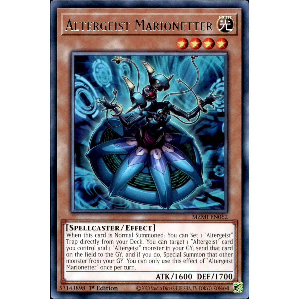 Altergeist Marionetter MZMI-EN062 Yu-Gi-Oh! Card from the Maze of Millennia Set