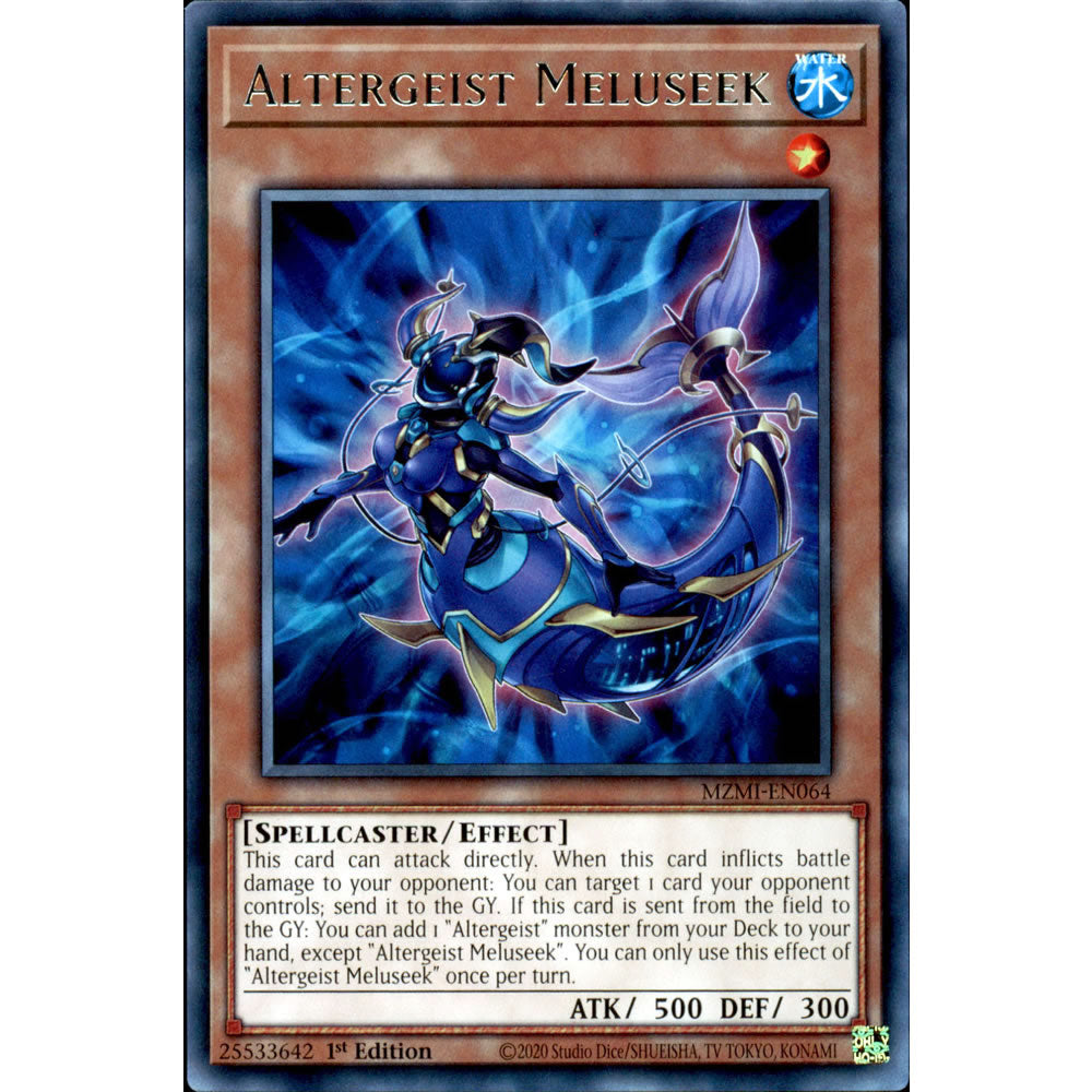 Altergeist Meluseek MZMI-EN064 Yu-Gi-Oh! Card from the Maze of Millennia Set