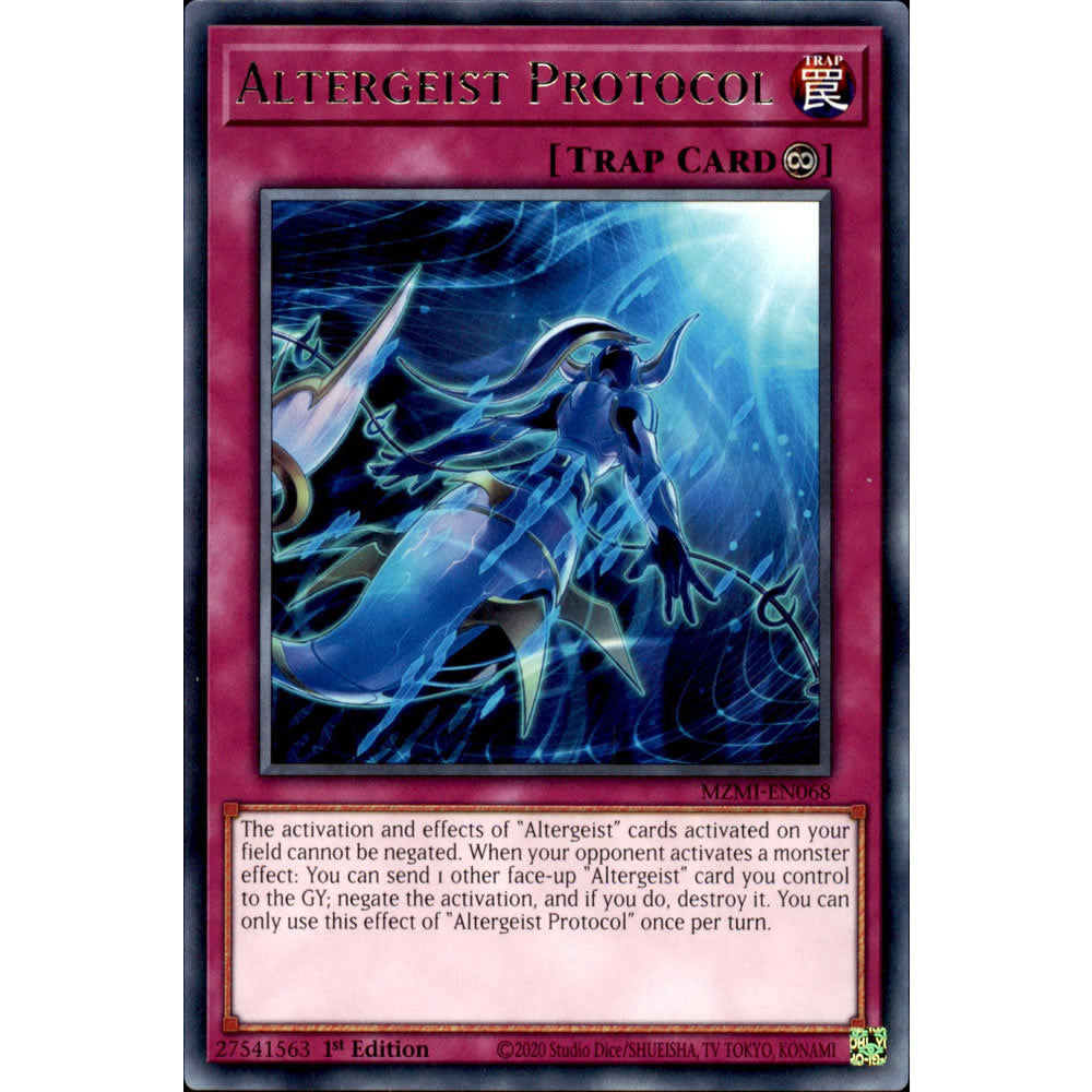 Altergeist Protocol MZMI-EN068 Yu-Gi-Oh! Card from the Maze of Millennia Set