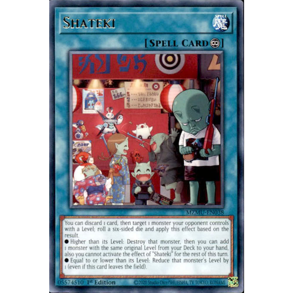 Shateki MZMU-EN038 Yu-Gi-Oh! Card from the Maze of Muertos Set