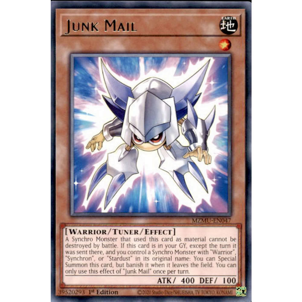 Junk Mail MZMU-EN047 Yu-Gi-Oh! Card from the Maze of Muertos Set