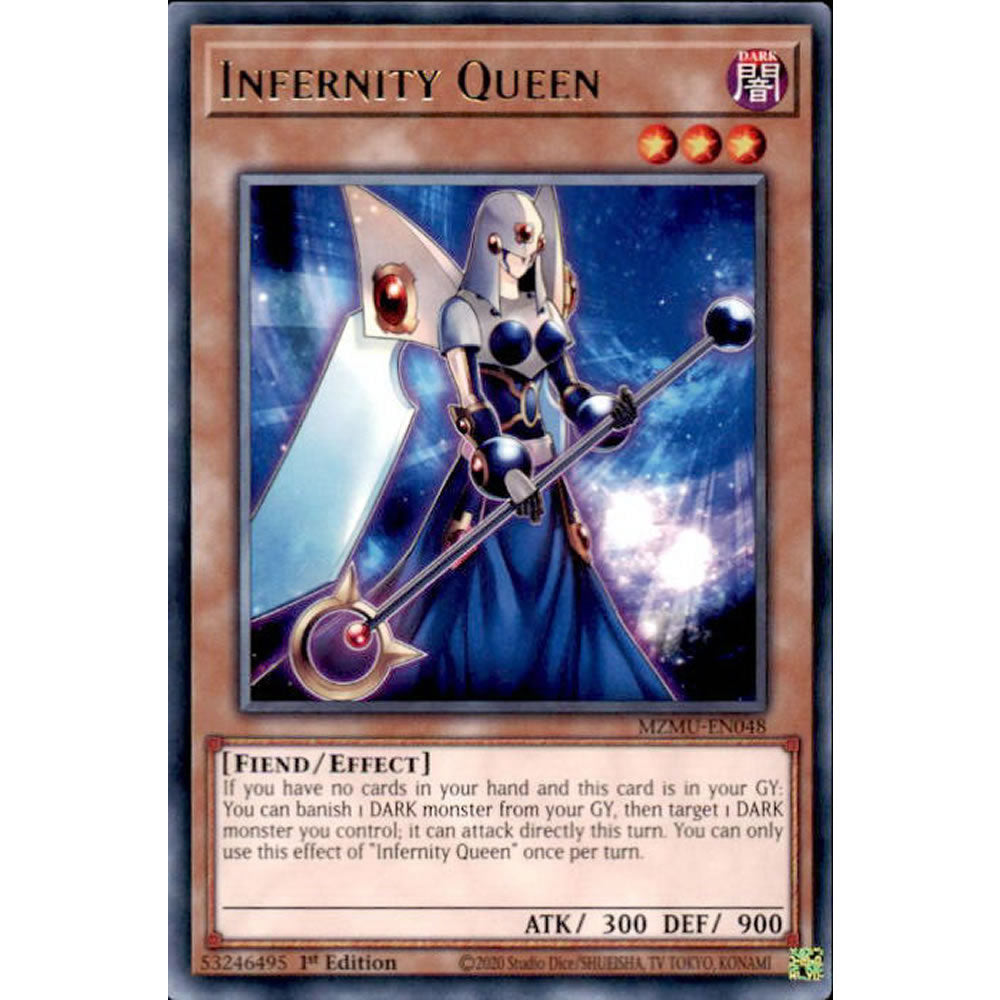 Infernity Queen MZMU-EN048 Yu-Gi-Oh! Card from the Maze of Muertos Set