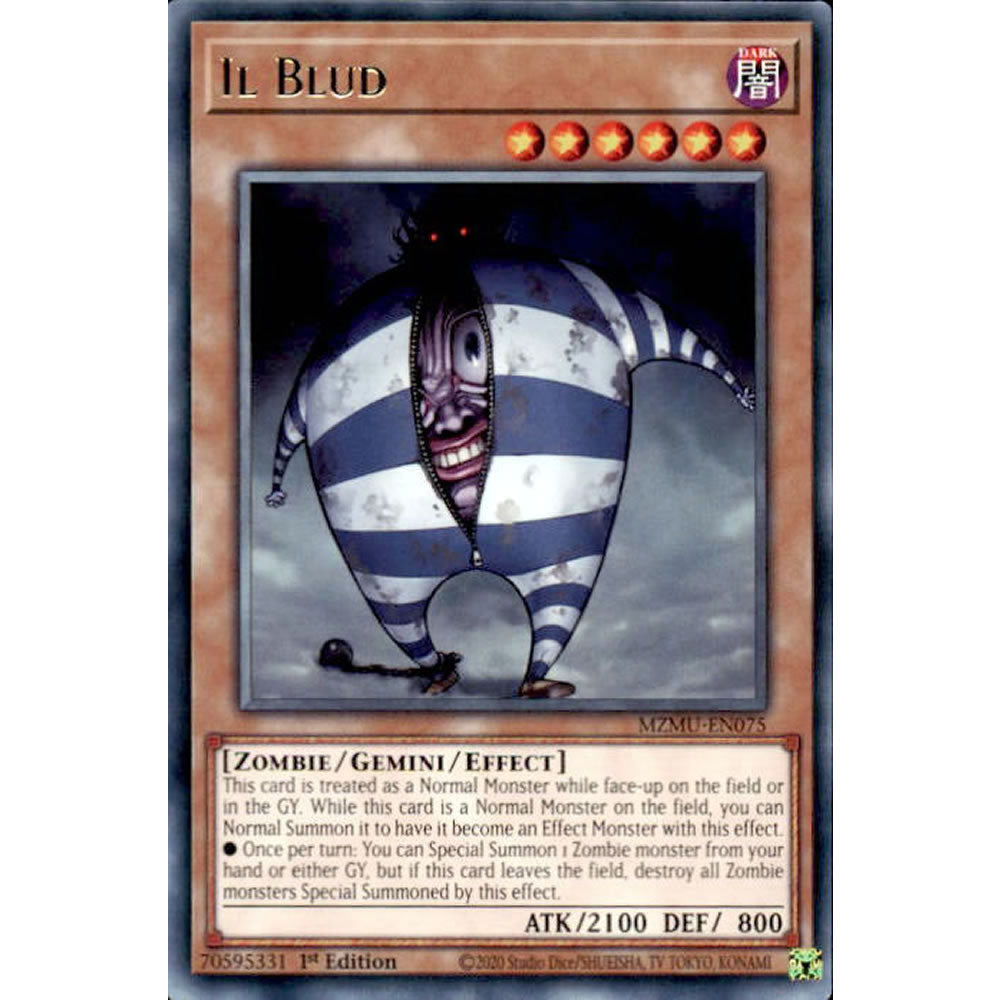 Il Blud MZMU-EN075 Yu-Gi-Oh! Card from the Maze of Muertos Set