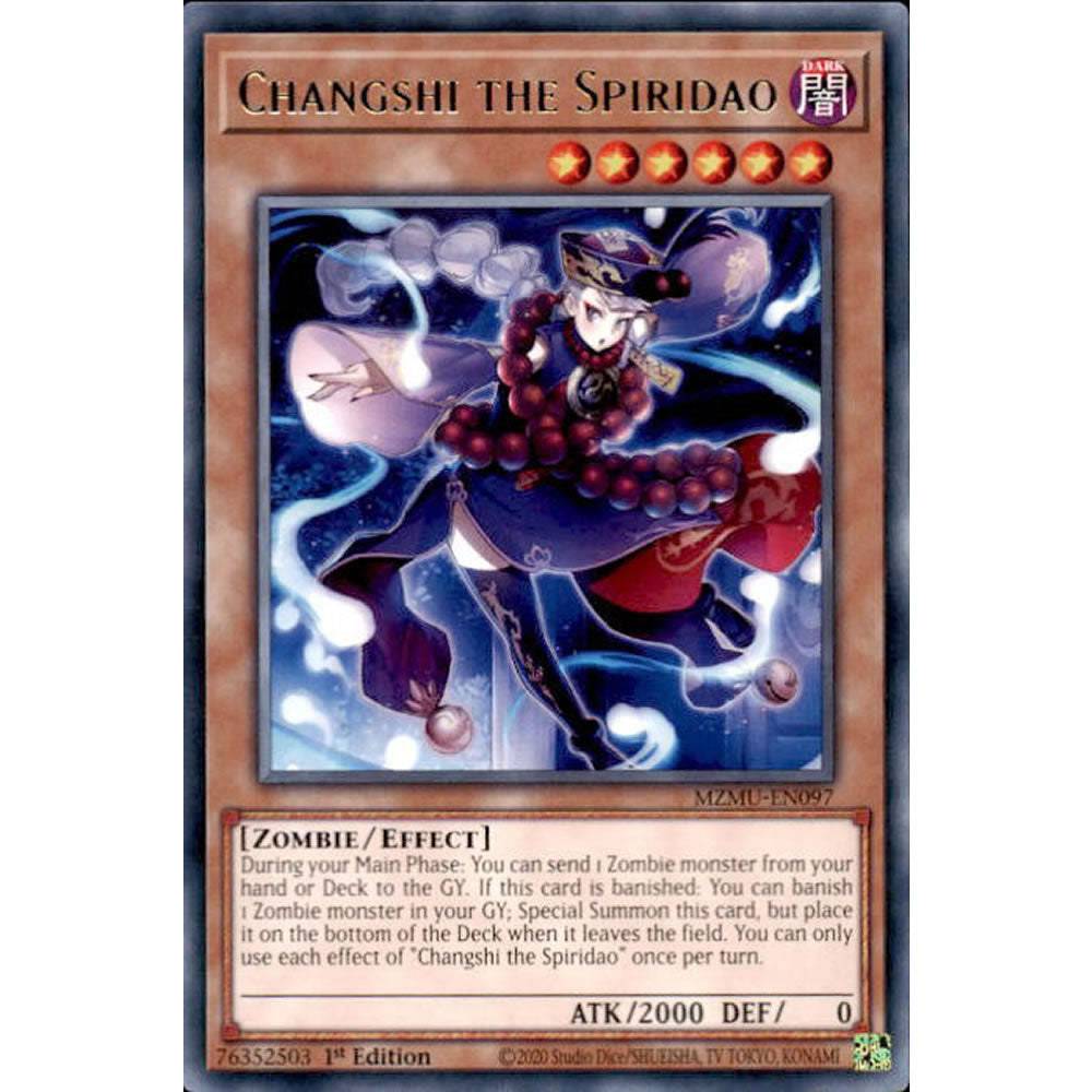 Changshi the Spiridao MZMU-EN097 Yu-Gi-Oh! Card from the Maze of Muertos Set