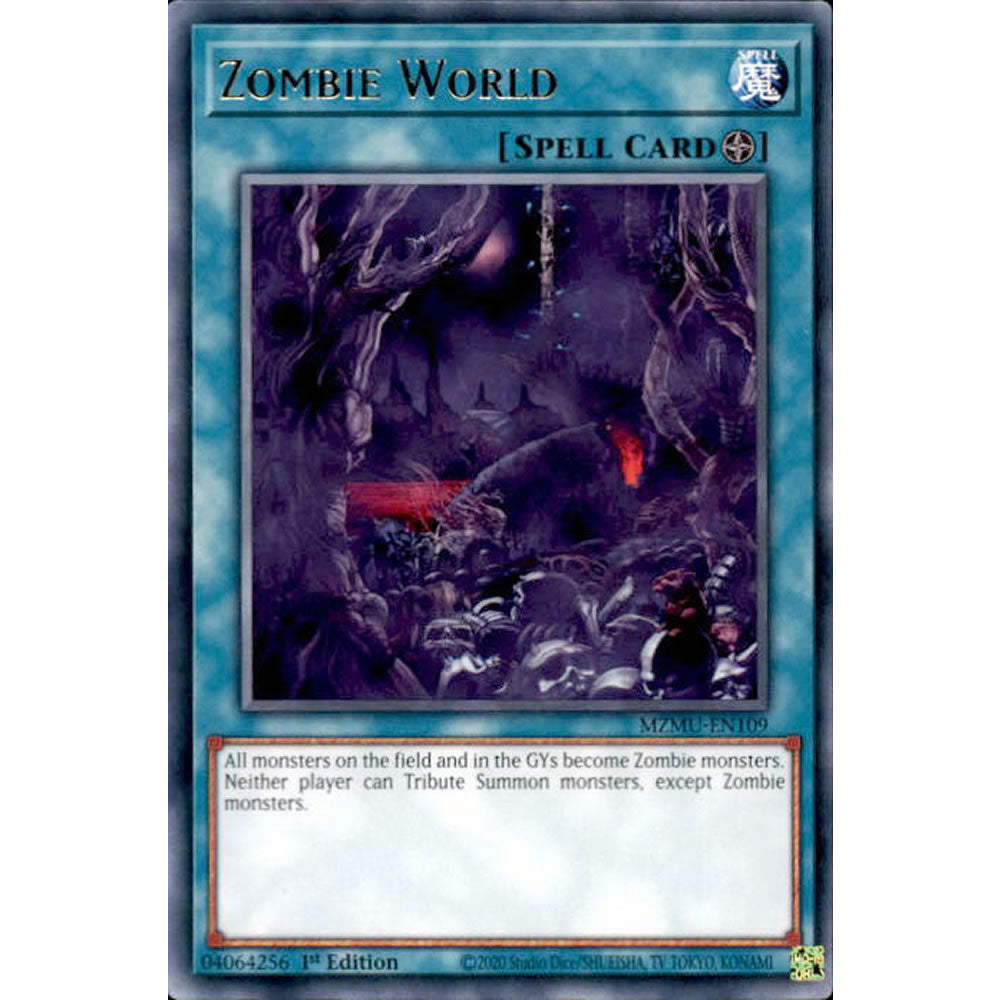 Zombie World MZMU-EN109 Yu-Gi-Oh! Card from the Maze of Muertos Set