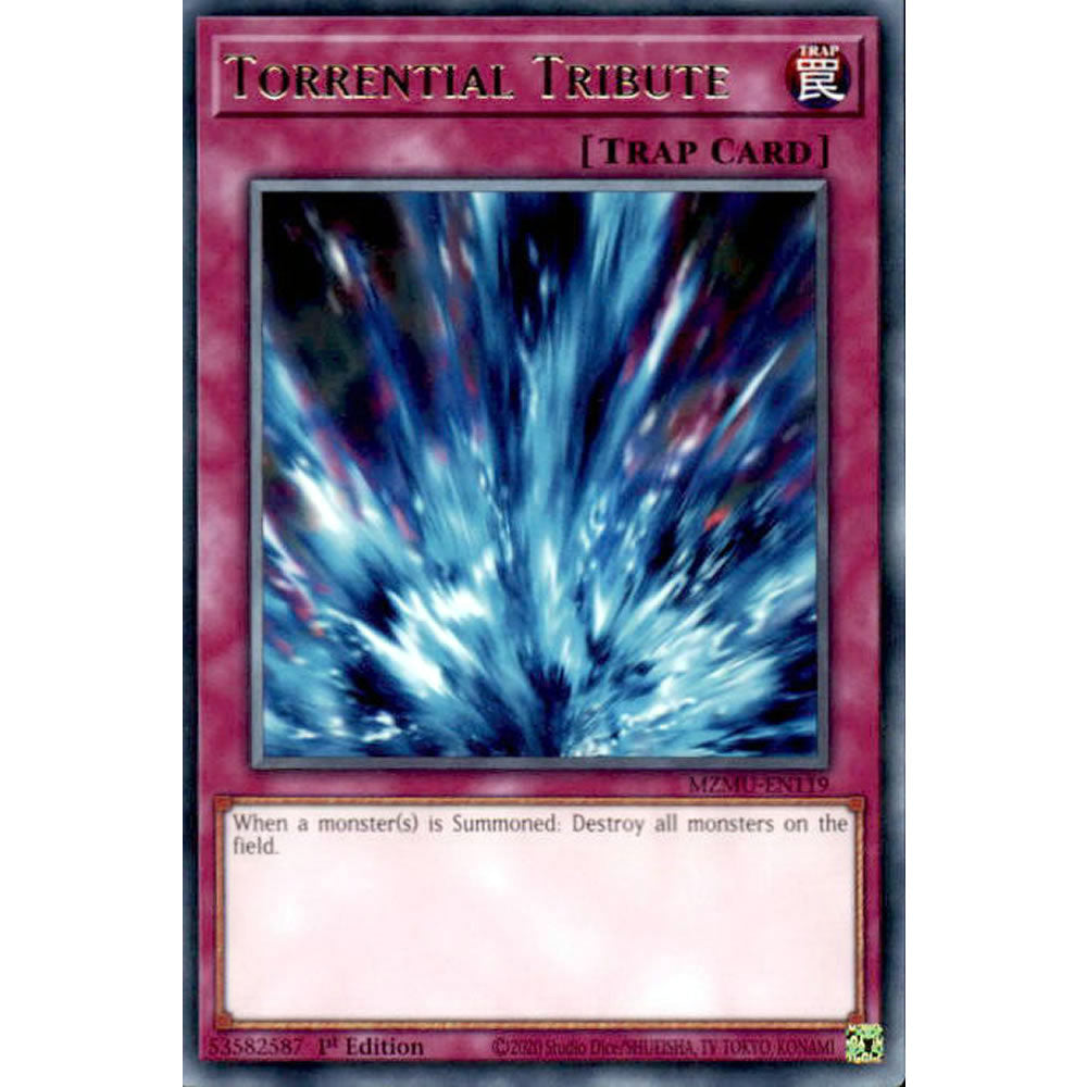 Torrential Tribute MZMU-EN119 Yu-Gi-Oh! Card from the Maze of Muertos Set