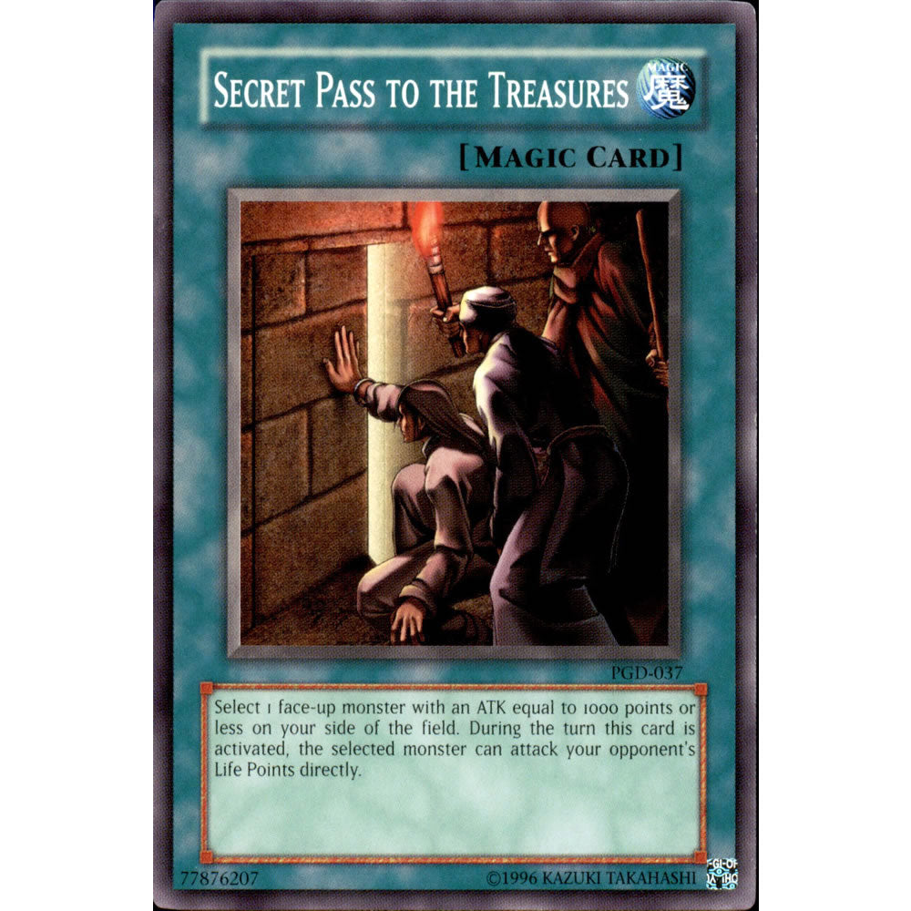 Secret Pass to the Treasures PGD-037 Yu-Gi-Oh! Card from the Pharaonic Guardian Set