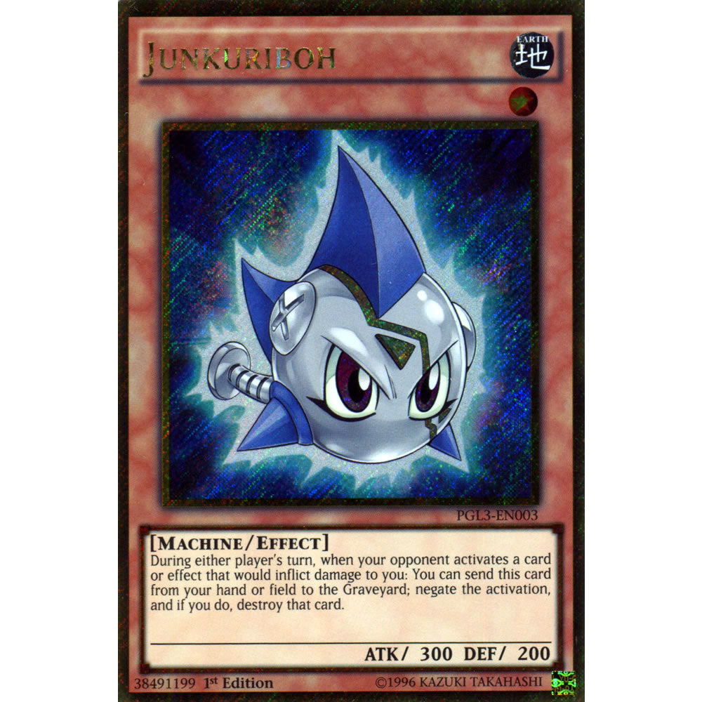 Junkuriboh PGL3-EN003 Yu-Gi-Oh! Card from the Premium Gold: Infinite Gold Set