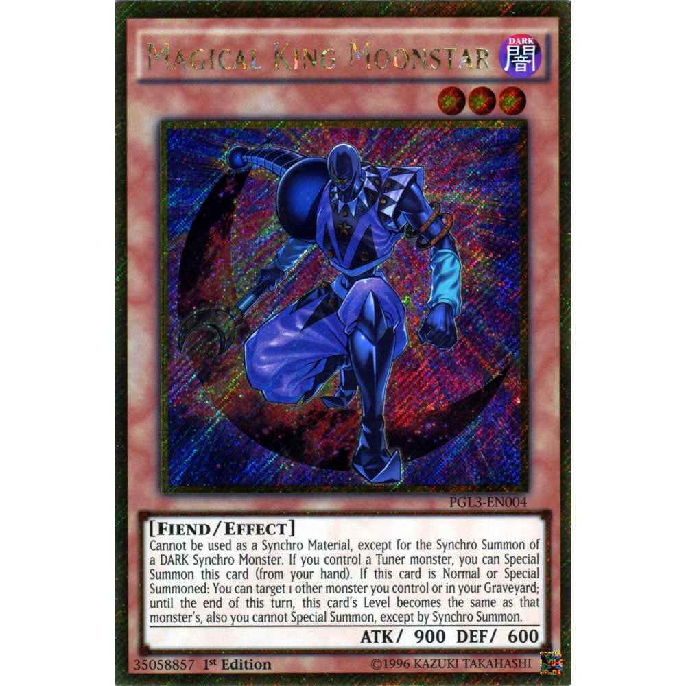 Magical King Moonstar PGL3-EN004 Yu-Gi-Oh! Card from the Premium Gold: Infinite Gold Set