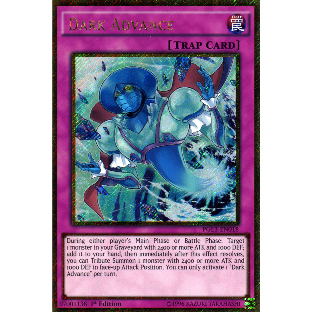 Dark Advance PGL3-EN018 Yu-Gi-Oh! Card from the Premium Gold: Infinite Gold Set