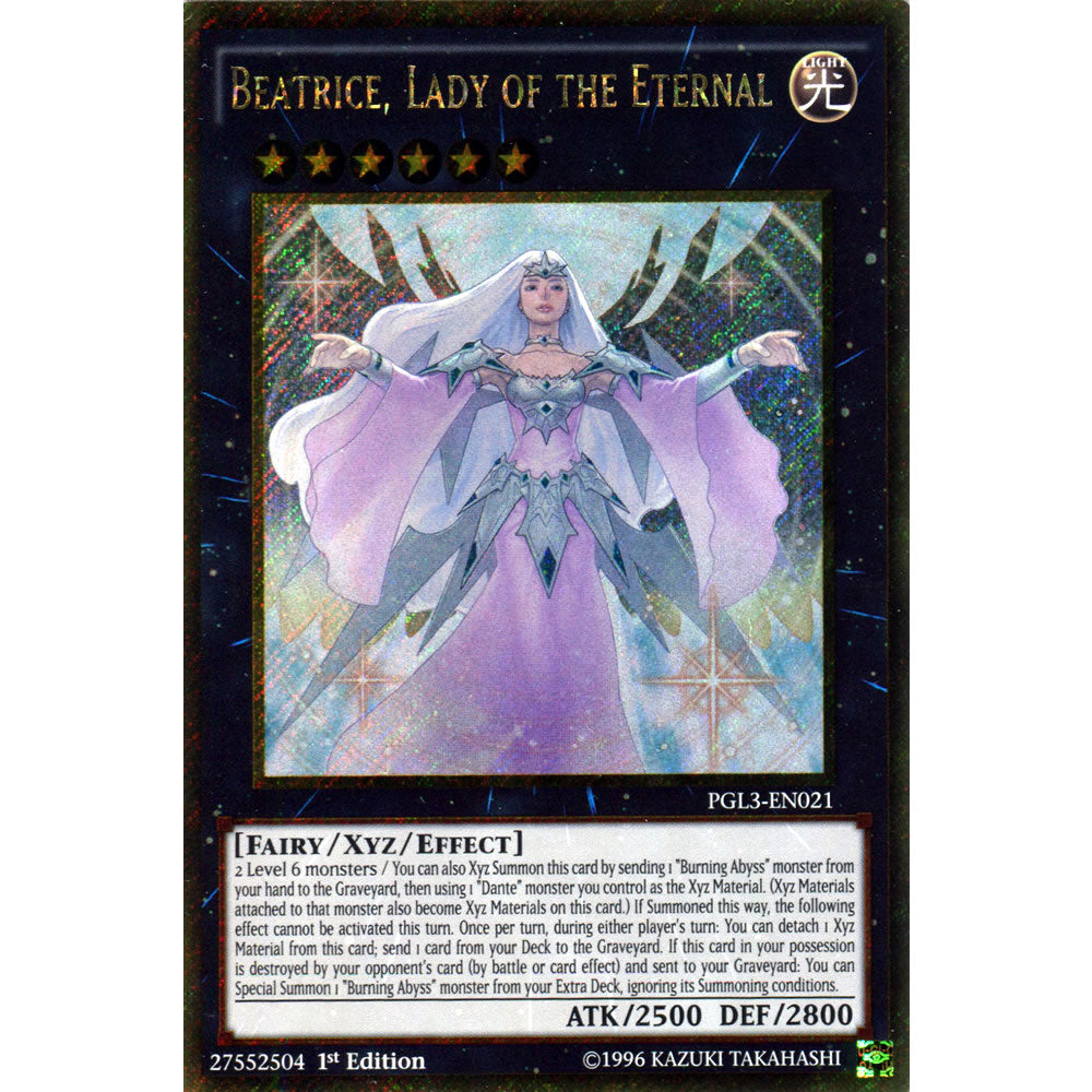 Beatrice, Lady of the Eternal PGL3-EN021 Yu-Gi-Oh! Card from the Premium Gold: Infinite Gold Set