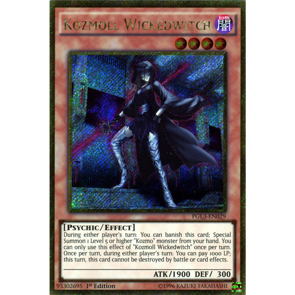 Kozmoll Wickedwitch PGL3-EN029 Yu-Gi-Oh! Card from the Premium Gold: Infinite Gold Set