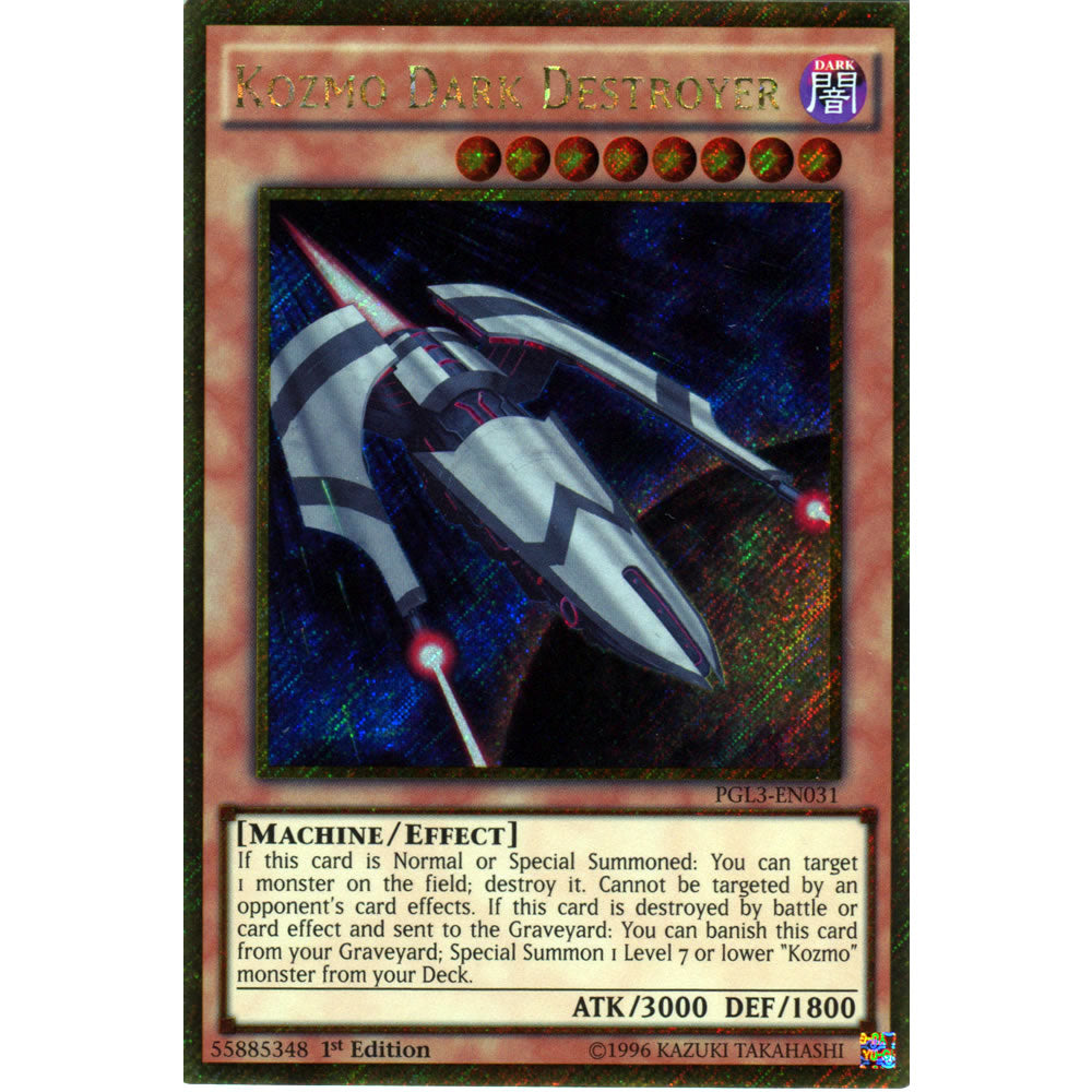 Kozmo Dark Destroyer PGL3-EN031 Yu-Gi-Oh! Card from the Premium Gold: Infinite Gold Set