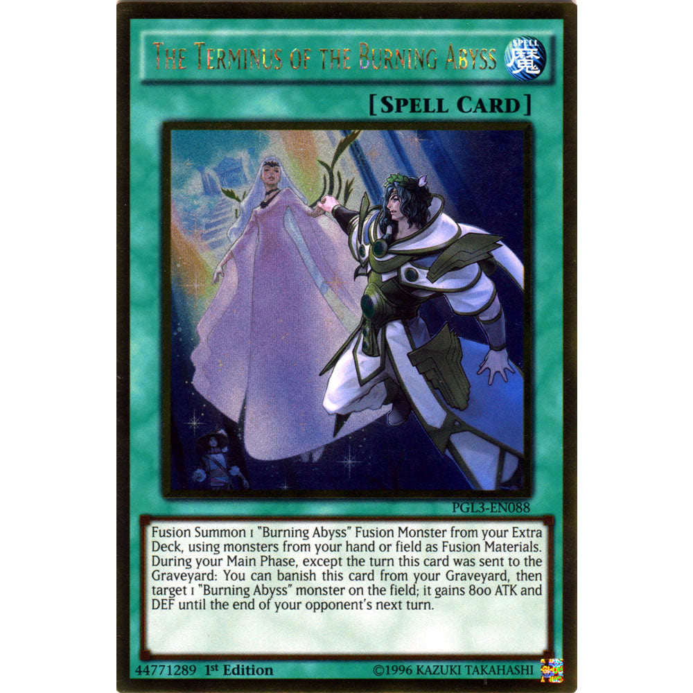 The Terminus of the Burning Abyss PGL3-EN088 Yu-Gi-Oh! Card from the Premium Gold: Infinite Gold Set