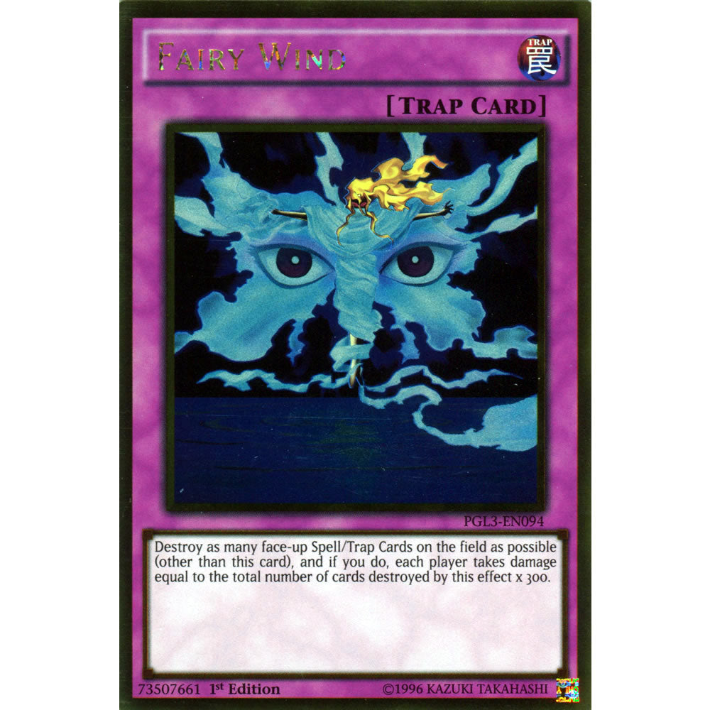 Fairy Wind PGL3-EN094 Yu-Gi-Oh! Card from the Premium Gold: Infinite Gold Set