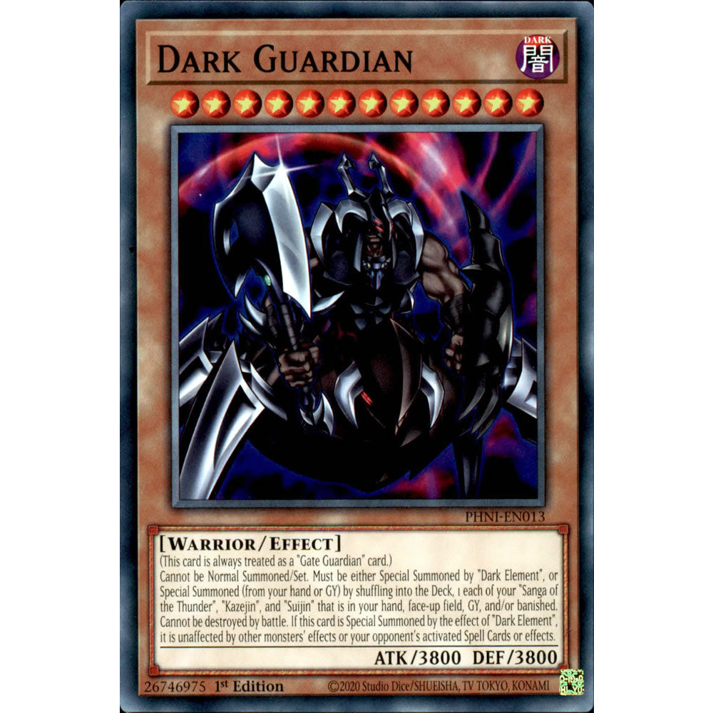 Dark Guardian PHNI-EN013 Yu-Gi-Oh! Card from the Phantom Nightmare Set