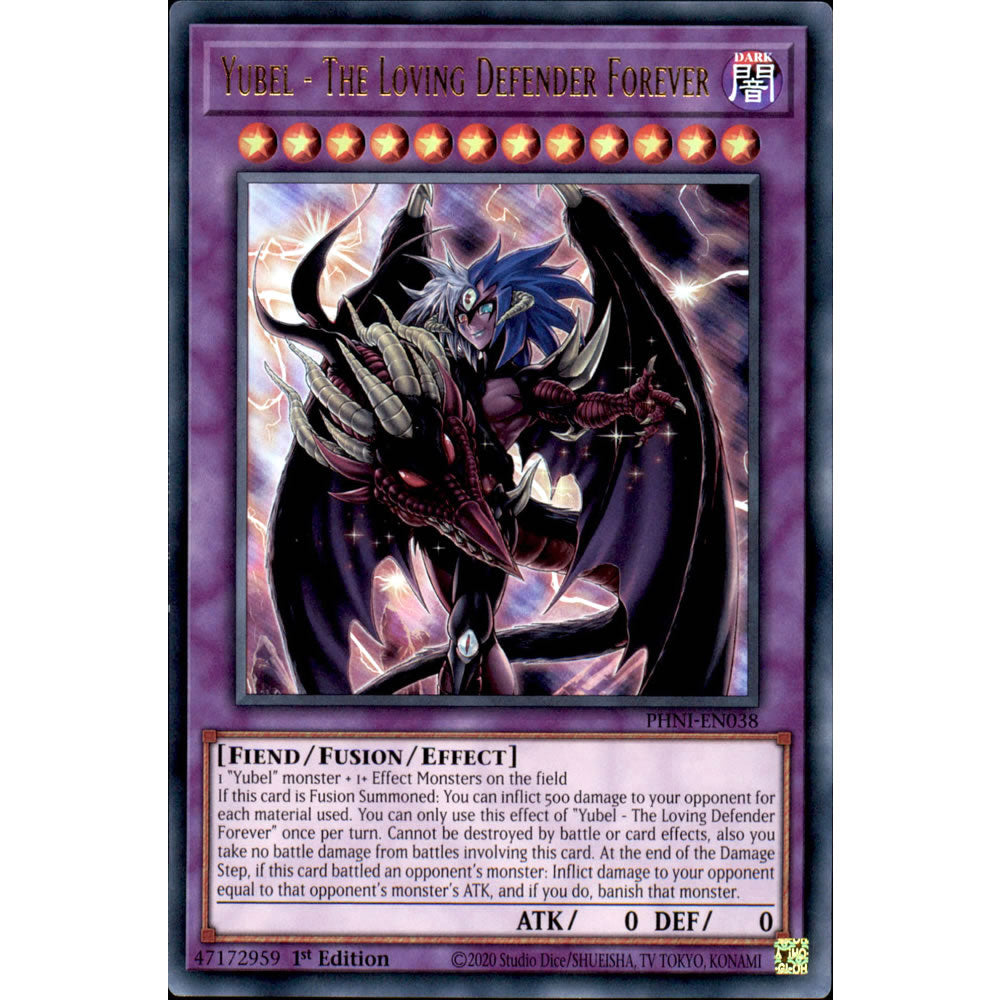 Yubel - The Loving Defender Forever PHNI-EN038 Yu-Gi-Oh! Card from the Phantom Nightmare Set