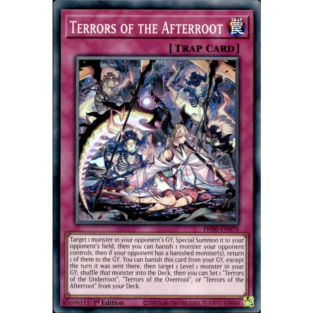 Terrors of the Afterroot PHNI-EN079 Yu-Gi-Oh! Card from the Phantom Nightmare Set