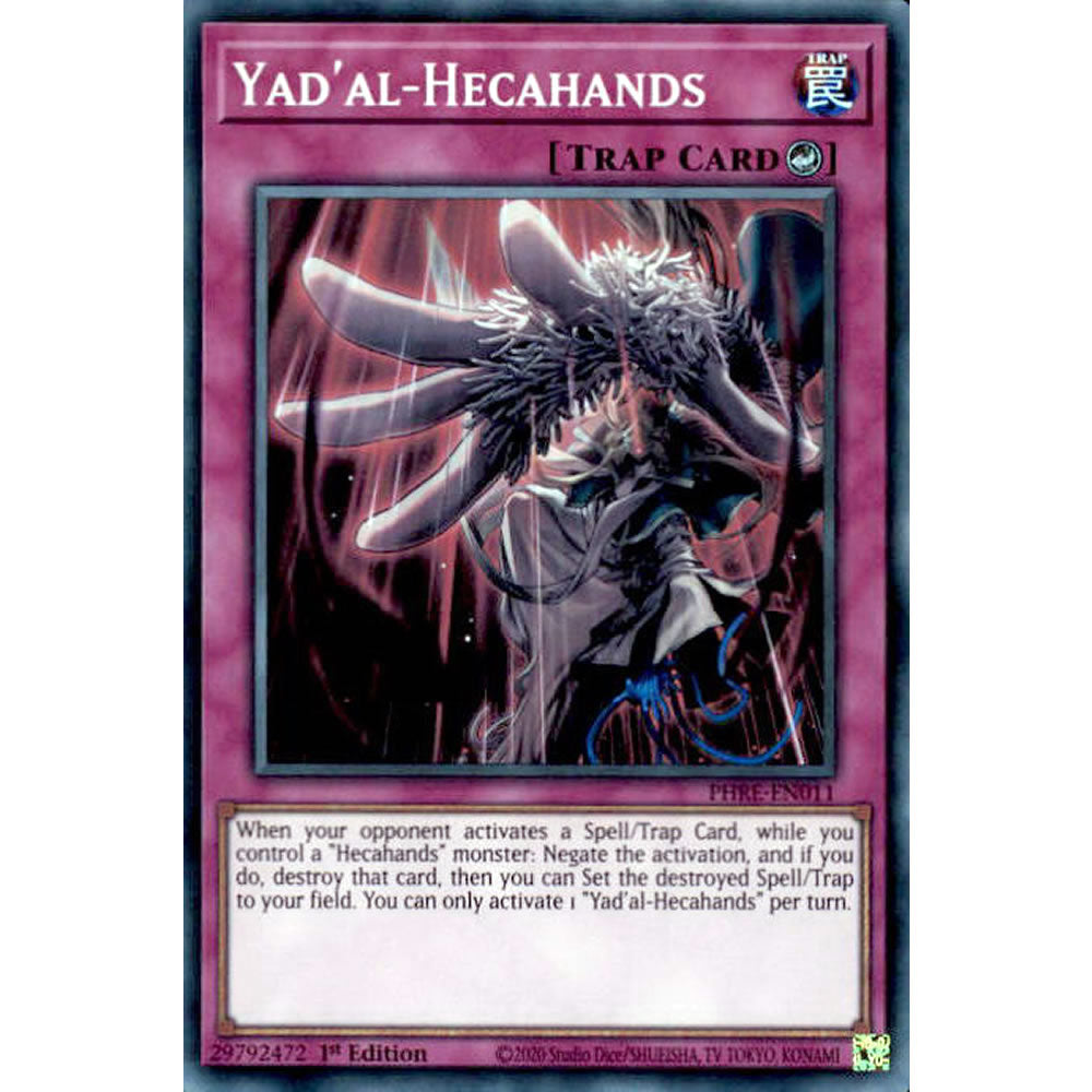 Yad'al-Hecahands PHRE-EN011 Yu-Gi-Oh! Card from the Phantom Revenge Set
