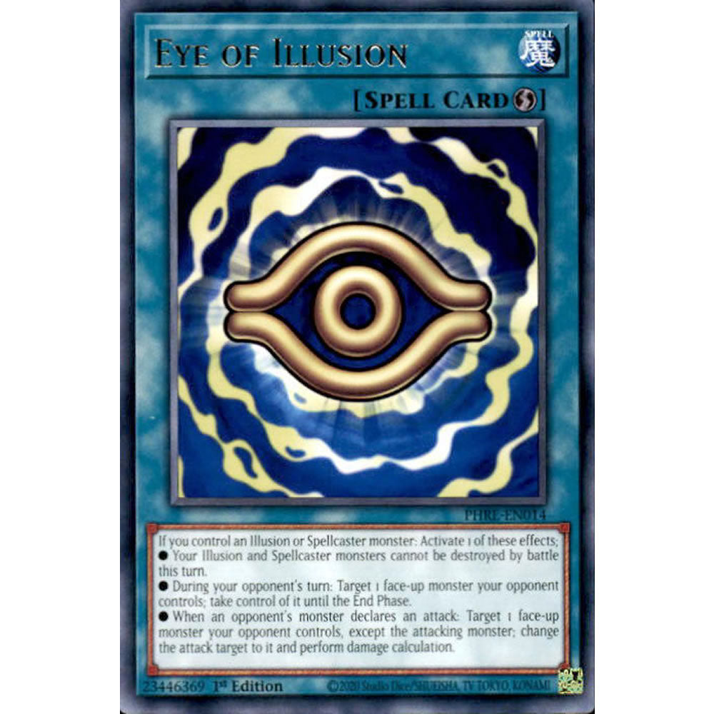 Eye of Illusion PHRE-EN014 Yu-Gi-Oh! Card from the Phantom Revenge Set