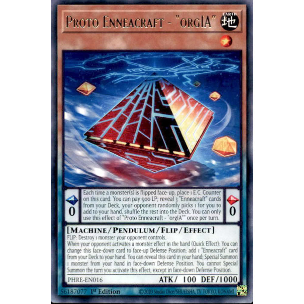 Proto Enneacraft - orgIA PHRE-EN016 Yu-Gi-Oh! Card from the Phantom Revenge Set