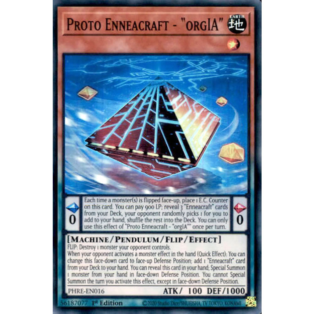 Proto Enneacraft - orgIA PHRE-EN016 Yu-Gi-Oh! Card from the Phantom Revenge Set
