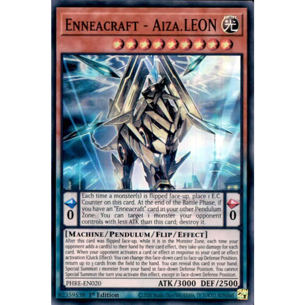 Enneacraft - Aiza.LEON PHRE-EN020 Yu-Gi-Oh! Card from the Phantom Revenge Set