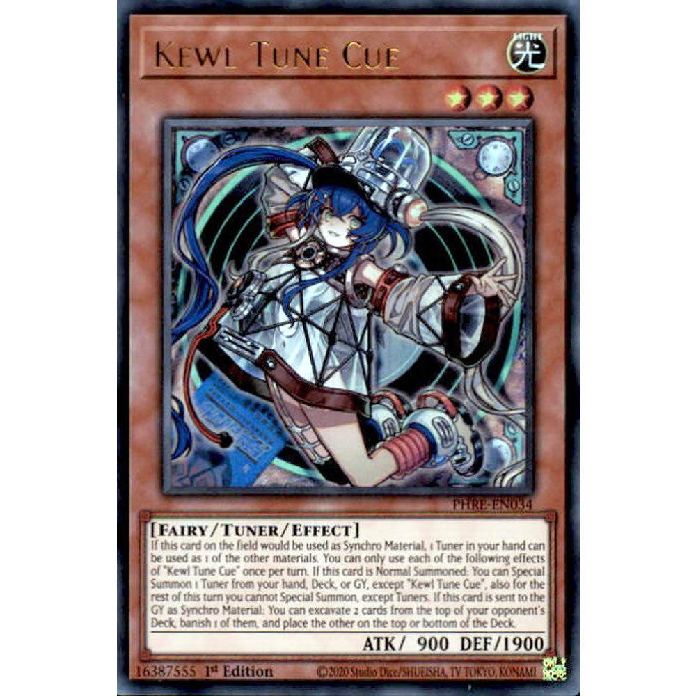 Kewl Tune Cue PHRE-EN034 Yu-Gi-Oh! Card from the Phantom Revenge Set
