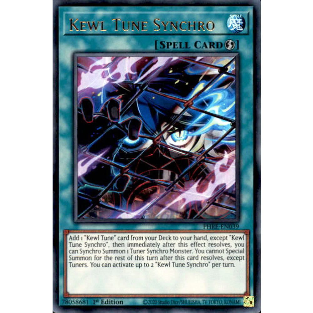 Kewl Tune Synchro PHRE-EN039 Yu-Gi-Oh! Card from the Phantom Revenge Set
