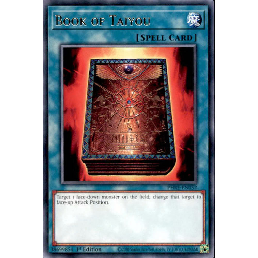 Book of Taiyou PHRE-EN052 Yu-Gi-Oh! Card from the Phantom Revenge Set
