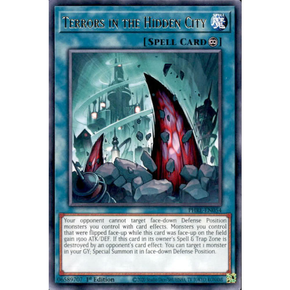 Terrors in the Hidden City PHRE-EN054 Yu-Gi-Oh! Card from the Phantom Revenge Set