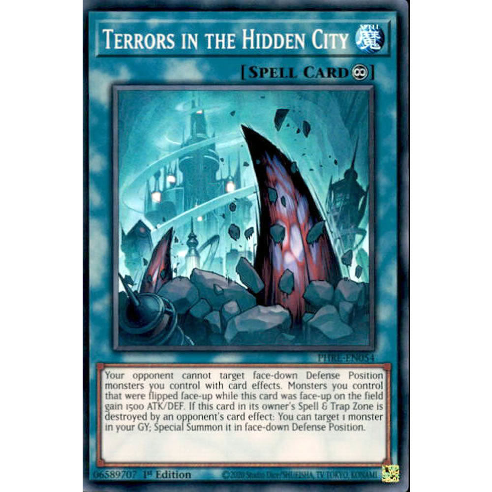 Terrors in the Hidden City PHRE-EN054 Yu-Gi-Oh! Card from the Phantom Revenge Set