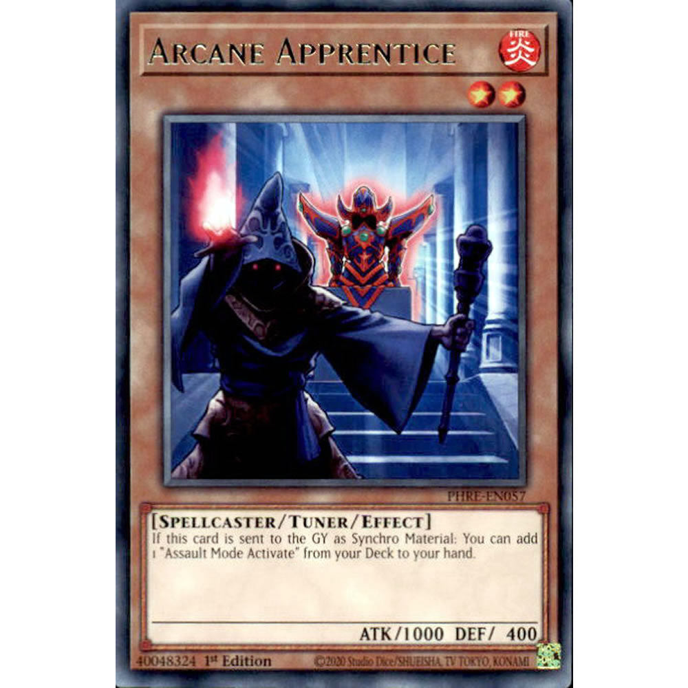 Arcane Apprentice PHRE-EN057 Yu-Gi-Oh! Card from the Phantom Revenge Set
