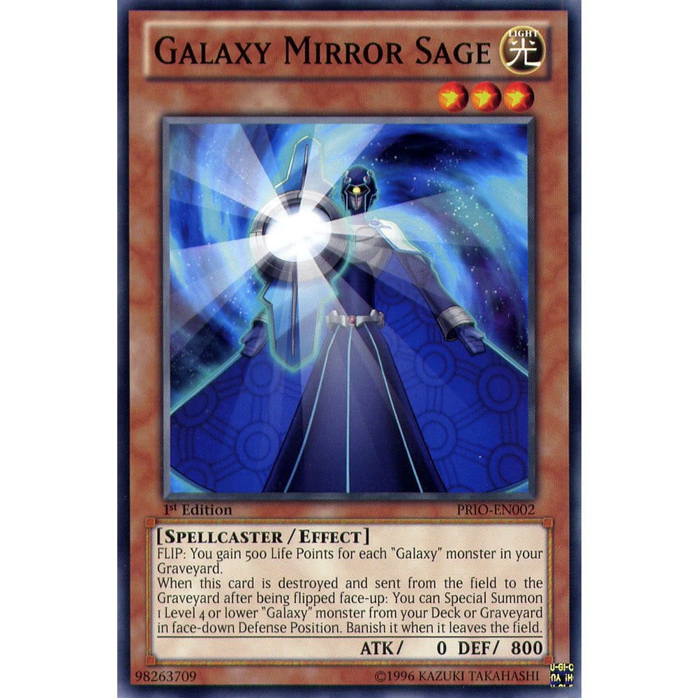 Galaxy Mirror Sage PRIO-EN002 Yu-Gi-Oh! Card from the Primal Origin Set