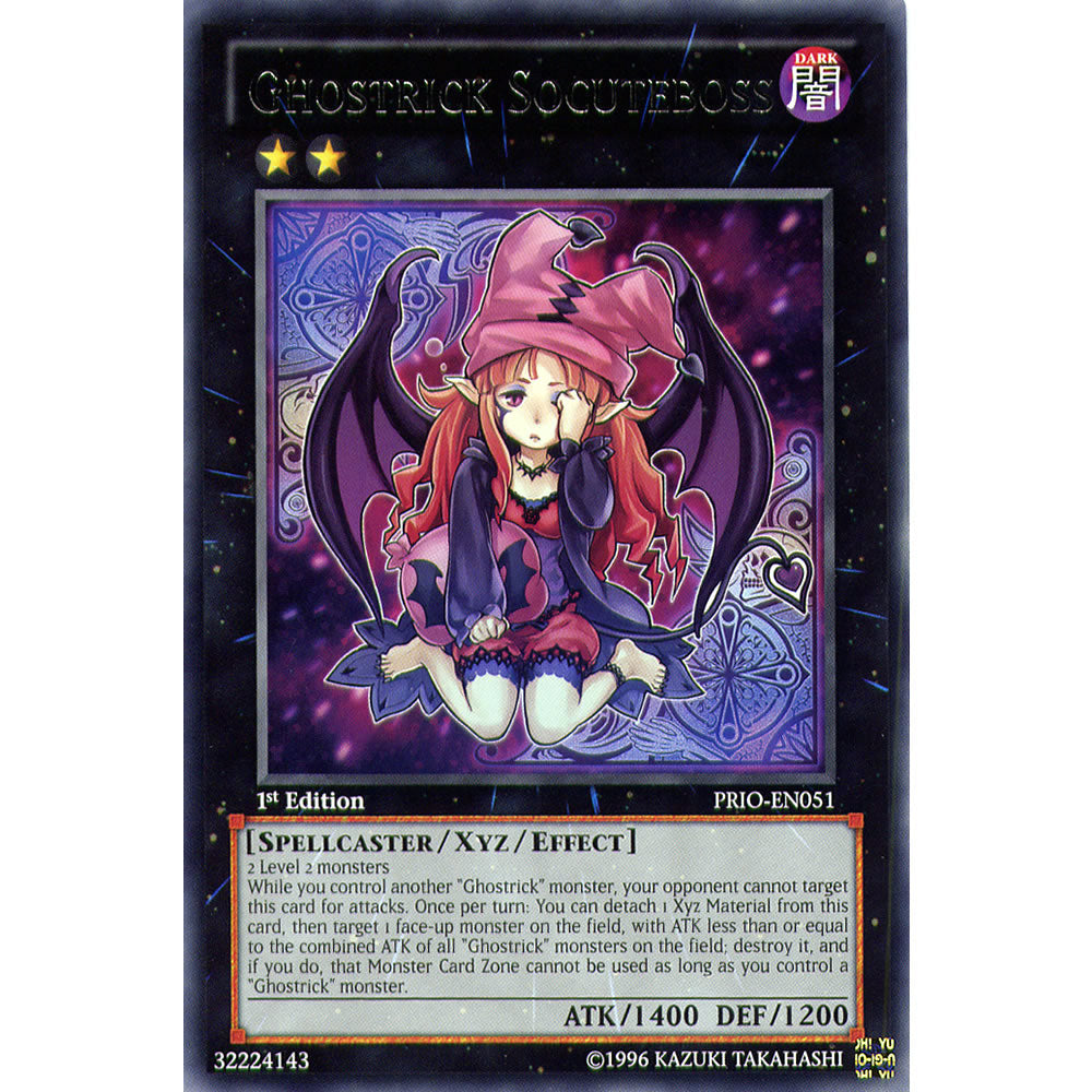 Ghostrick Socuteboss PRIO-EN051 Yu-Gi-Oh! Card from the Primal Origin Set