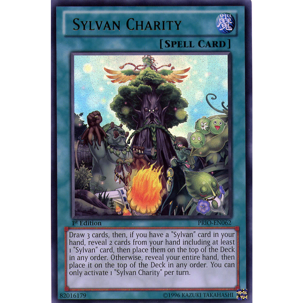 Sylvan Charity PRIO-EN062 Yu-Gi-Oh! Card from the Primal Origin Set