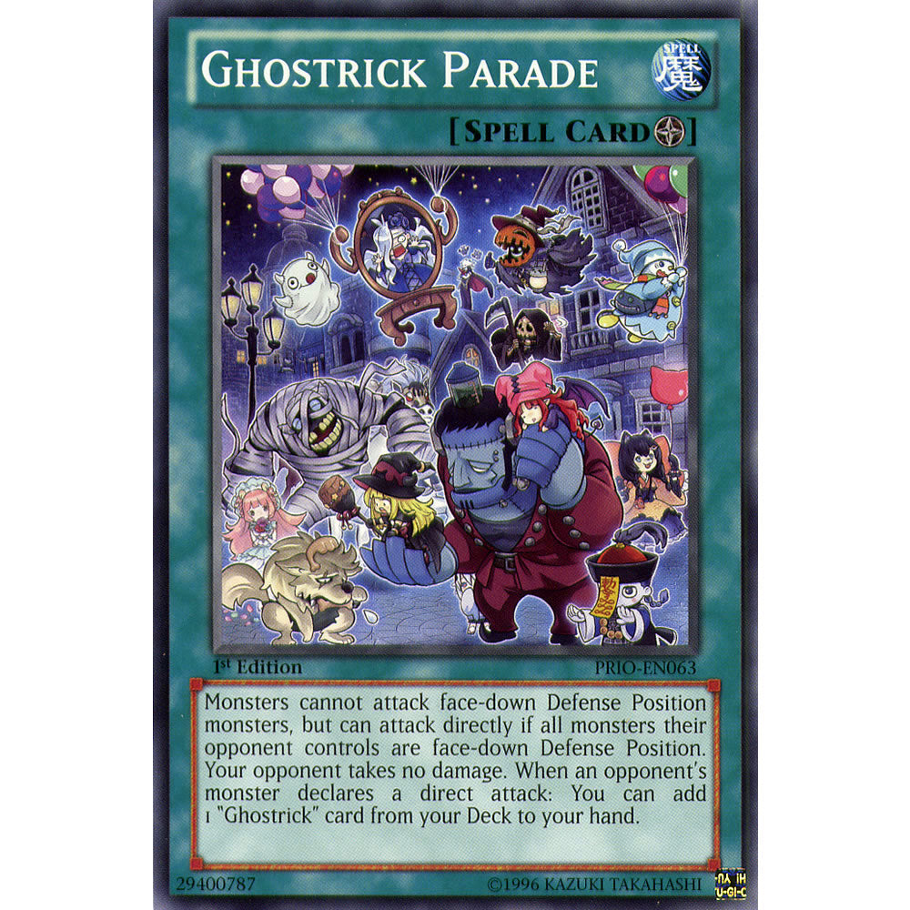 Ghostrick Parade PRIO-EN063 Yu-Gi-Oh! Card from the Primal Origin Set